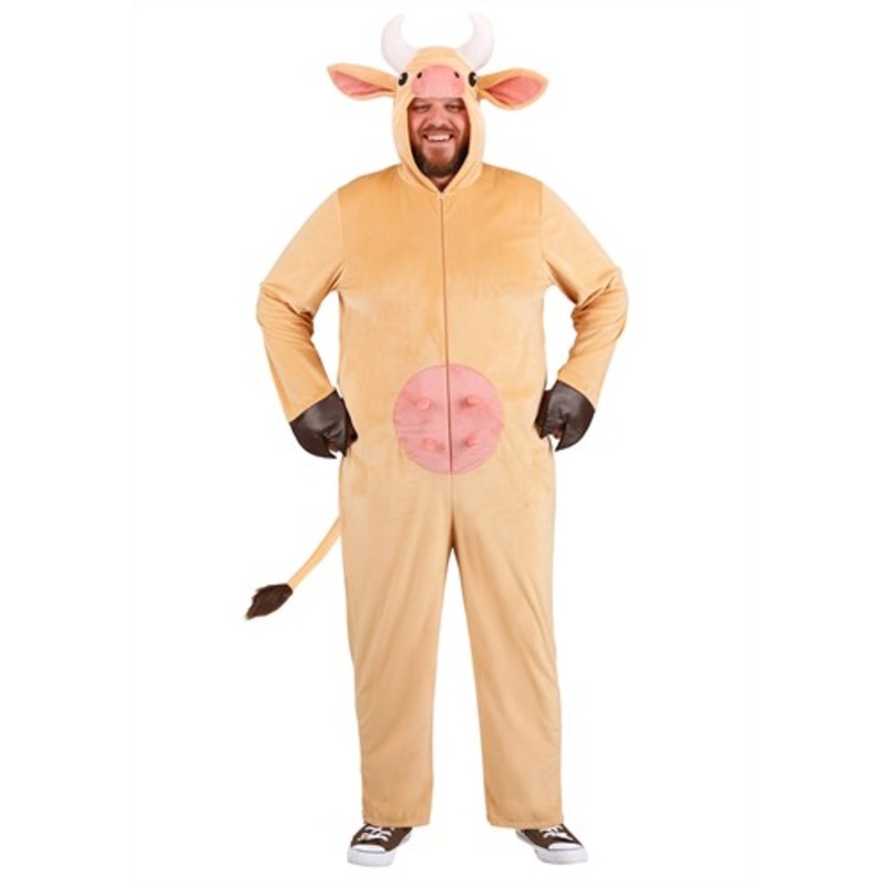 Brown Cow Plus Size Costume for Adults 2X