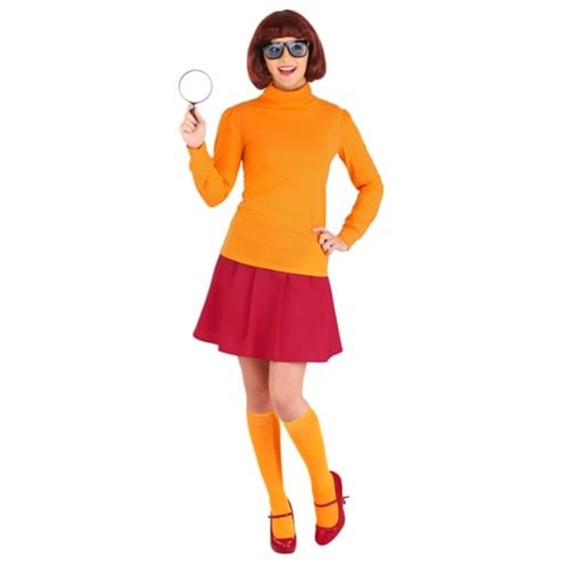 Classic Scooby Doo Velma Costume for Women X-Small