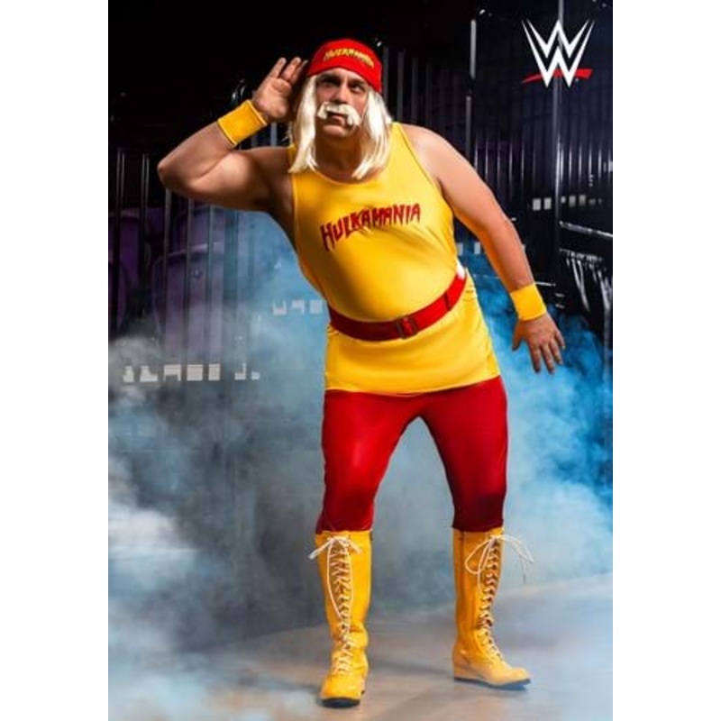 Men's Plus Size WWE Hulk Hogan Costume 2X