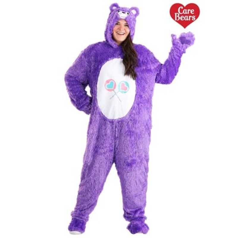 Plus Size Adult Care Bears Share Bear Costume 2X