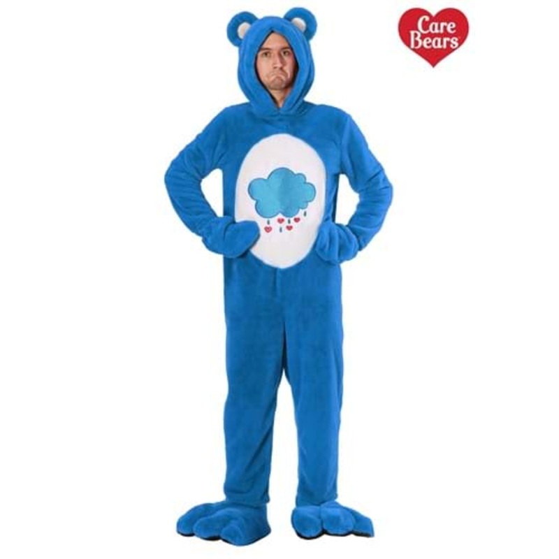 Plus Size Care Bears Deluxe Grumpy Bear Costume for Adults 2X