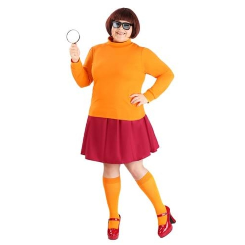 Plus Size Classic Scooby-Doo Velma Costume 1X