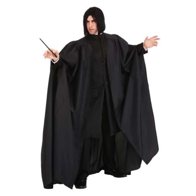 Plus Size Deluxe Harry Potter Snape Costume for Men 2X