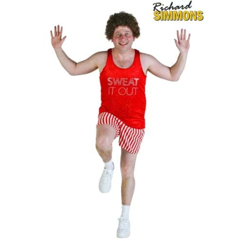 Plus Size Richard Simmons Fitness Costume 2X
