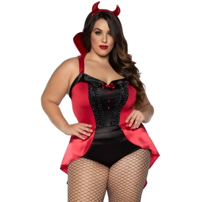 Women's Plus Size Devilish Darling Costume 3X/4X