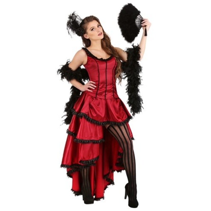 Women's Sultry Saloon Girl Costume X-Small