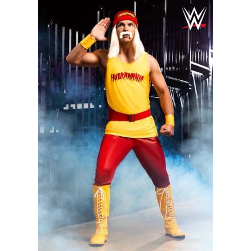 WWE Hulk Hogan Costume for Men X-Small