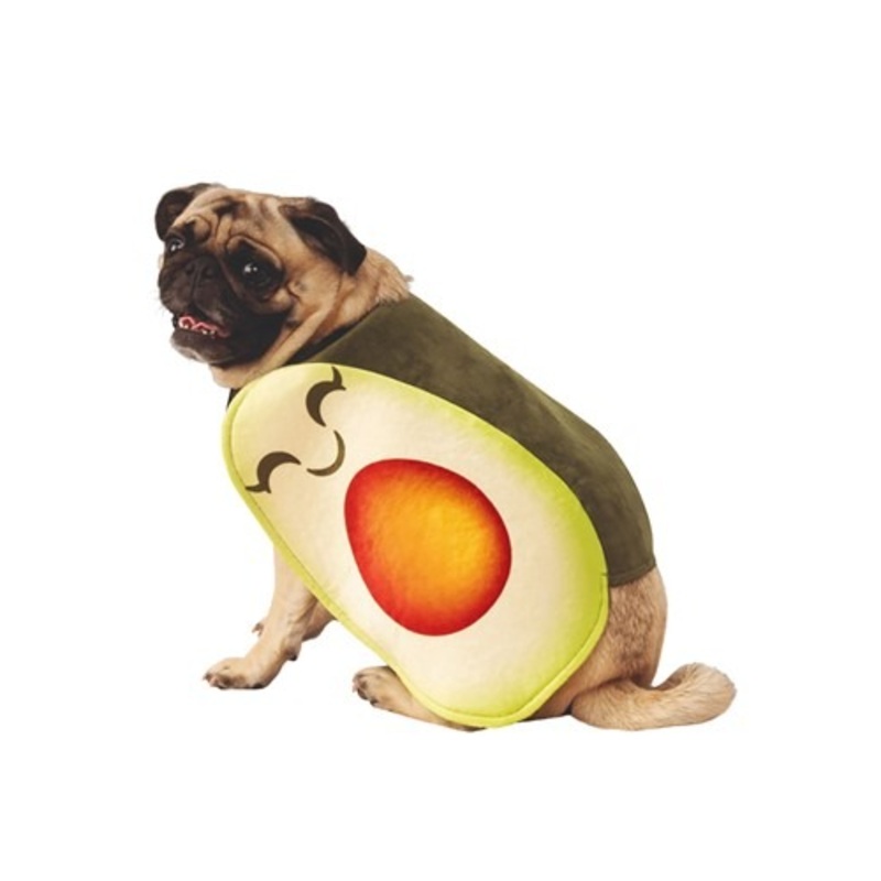 Adorable Avocado Dog Costume Small
