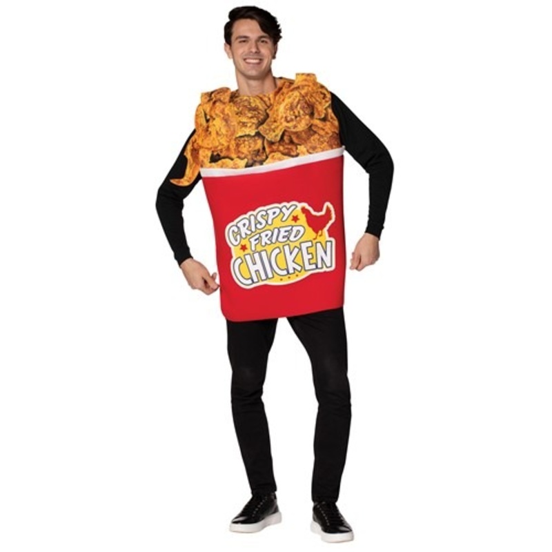 Adult Bucket of Fried Chicken Costume  Standard