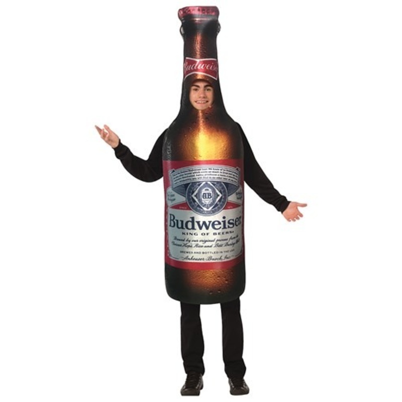 Adult Budweiser Bottle Costume Standard