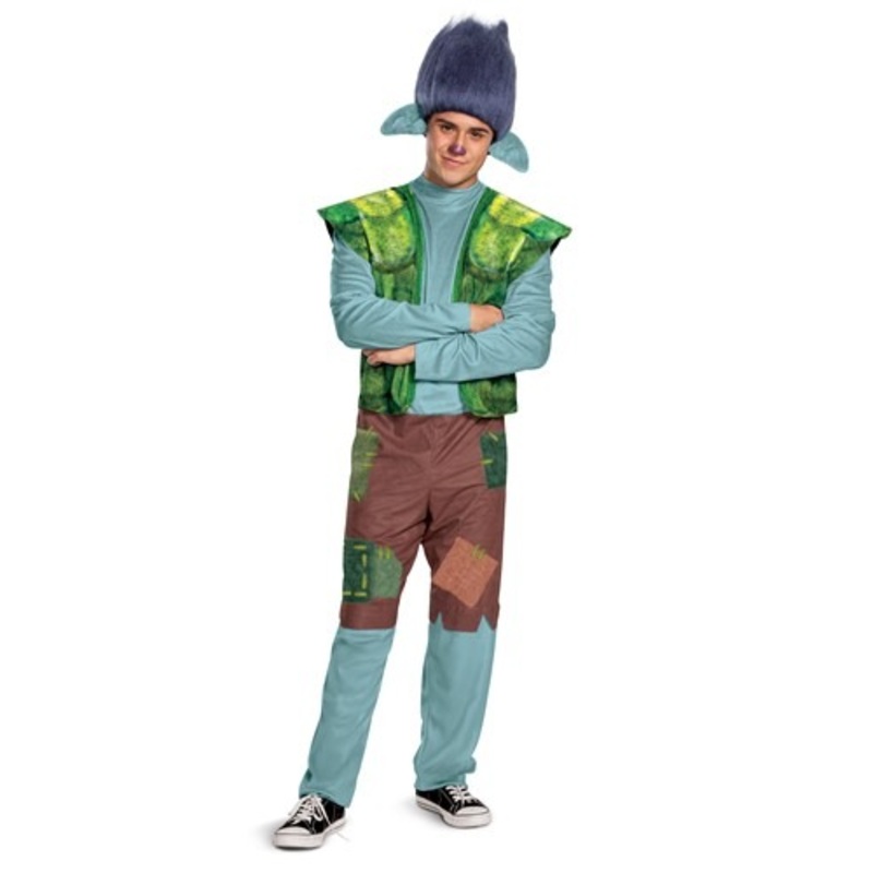 Branch Trolls World Tour Men's Costume Medium