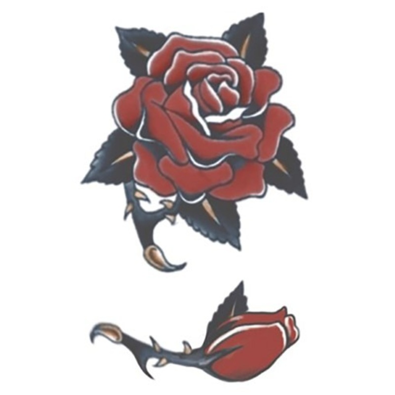 FX Temporary Rose Tattoo Standard