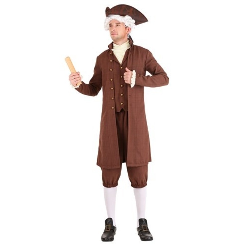 John Adams Men's Costume Small