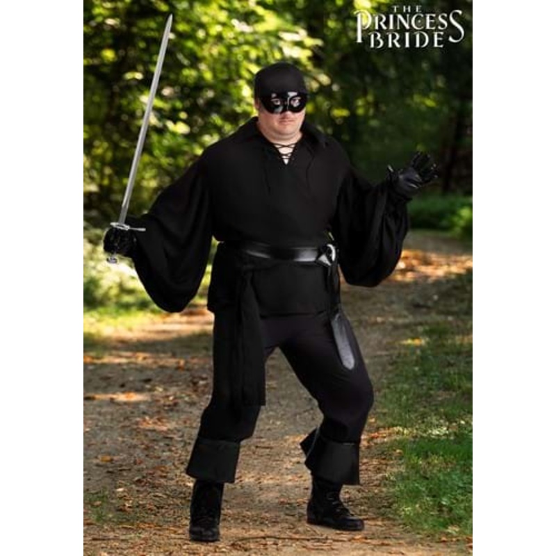 Men's Plus Size The Princess Bride Authentic Westley Costume 2X