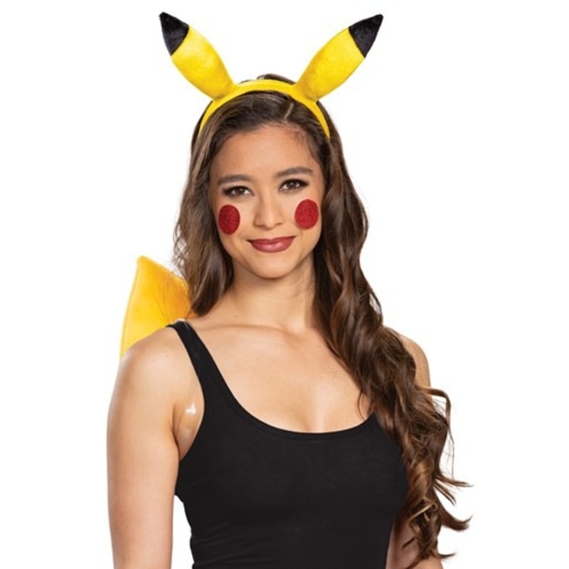 Pokemon Pikachu Headband & Tail Kit Standard