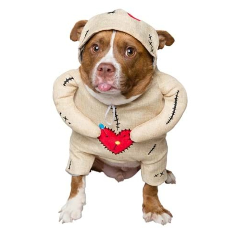 Voodoo Doll Pet Costume for Dogs Small