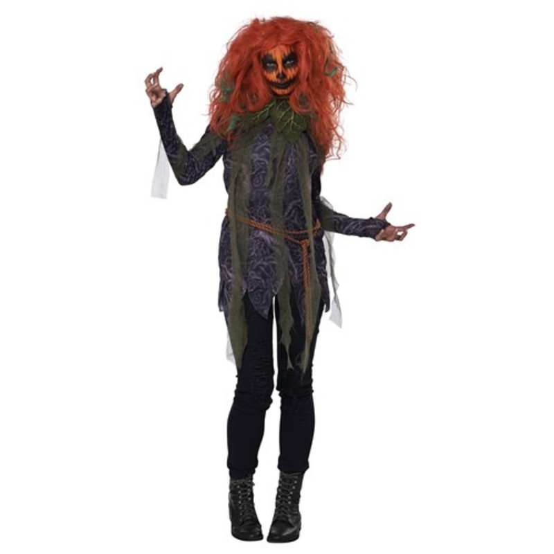 Women's Pumpkin Monster Costume Small