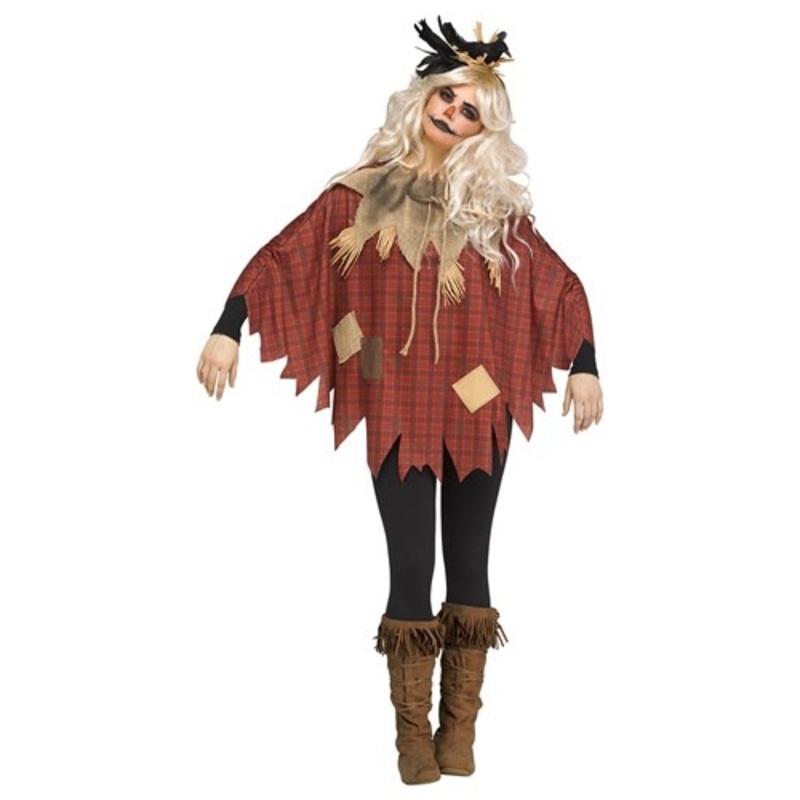 Women's Scarecrow Poncho Standard