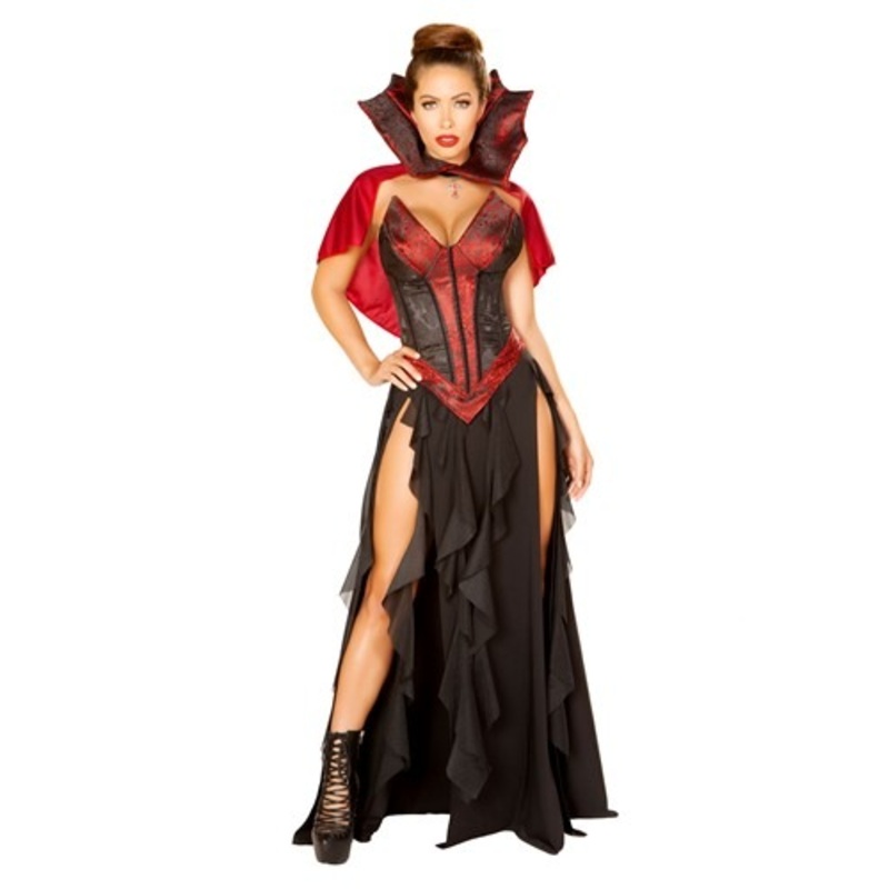 Women's Sexy Blood Lusting Vampire Costume Small