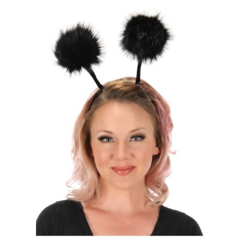 Bendable Bug Antennae Pom Costume Headband Standard