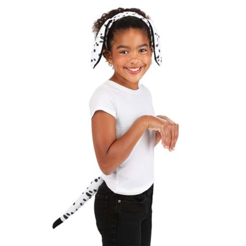 Dalmatian Ears & Tail Costume Set Standard