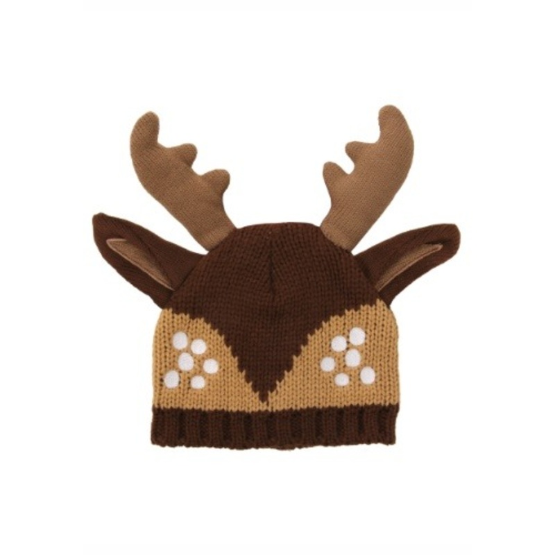 Deer Knit Stocking Cap Standard