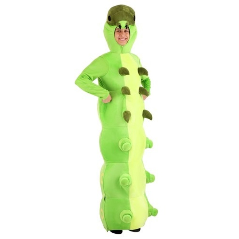 Green Caterpillar Costume for Adults Small