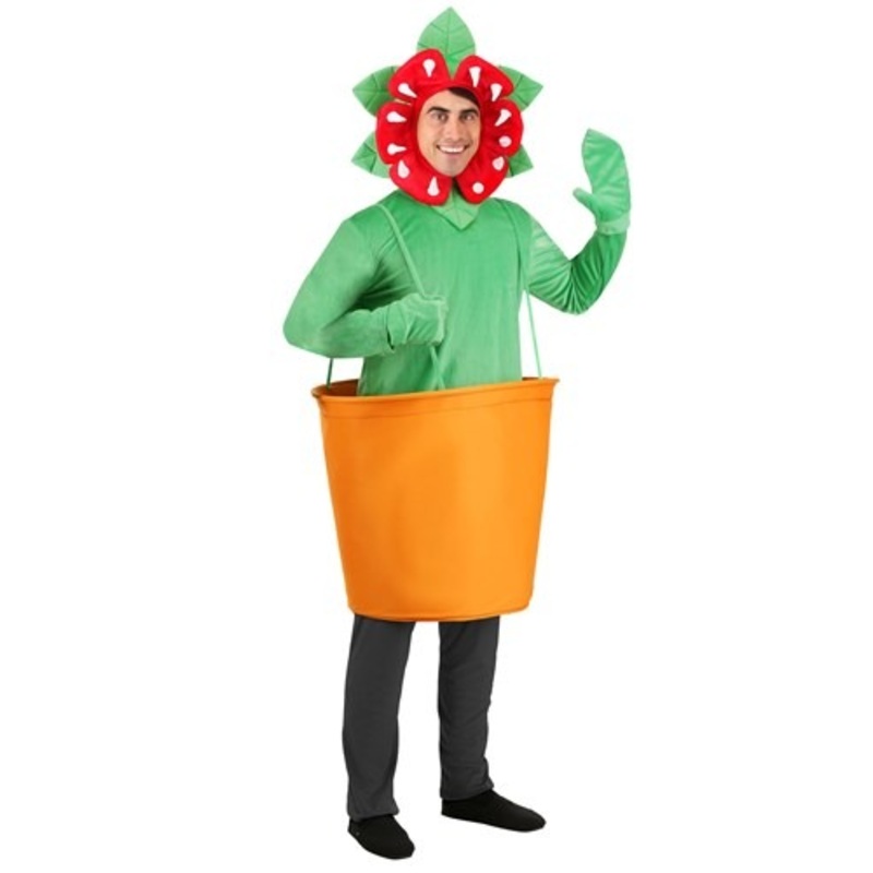 Plus Size Man-Eating Venus Fly Trap Costume for Adults 2X