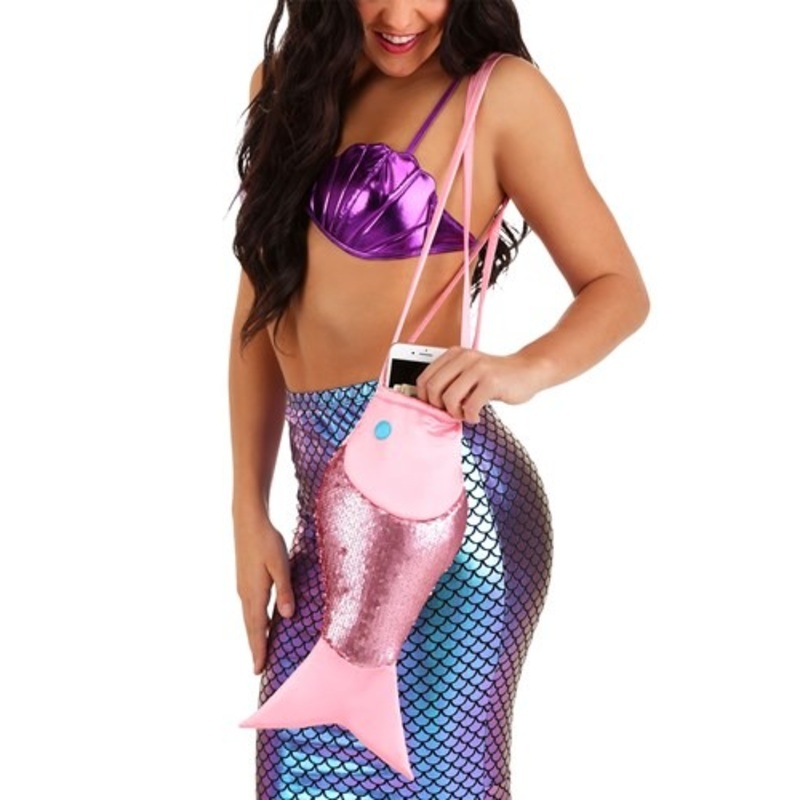 Sequin Fish Purse Accessory Standard