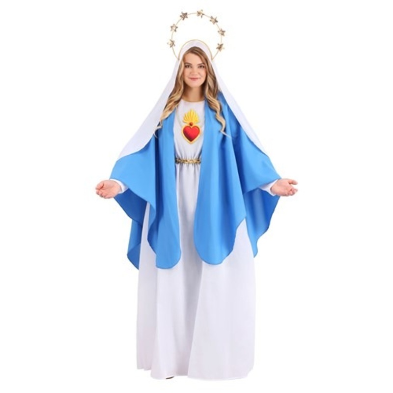 Women's Plus Size Nativity Mary Costume 1X