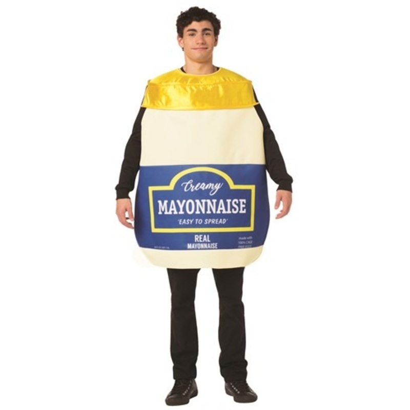 Adult Mayonnaise Jar Costume Standard