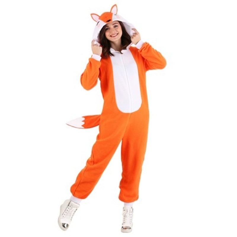 Cozy Fox Costume for Adults Small