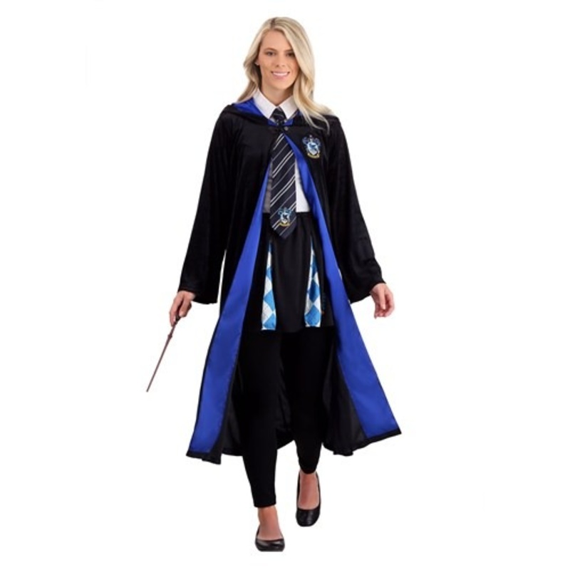 Deluxe Harry Potter Adult Plus Size Ravenclaw Robe Costume 2X