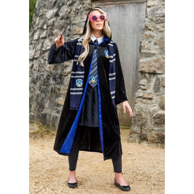 Harry Potter Deluxe Ravenclaw Robe Costume for Adults X-Small