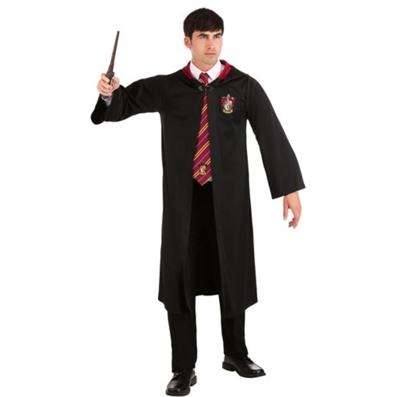 Harry Potter Gryffindor Robe Costume for Adults Small