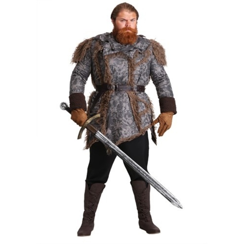 Men's Wild Warrior Costume Medium