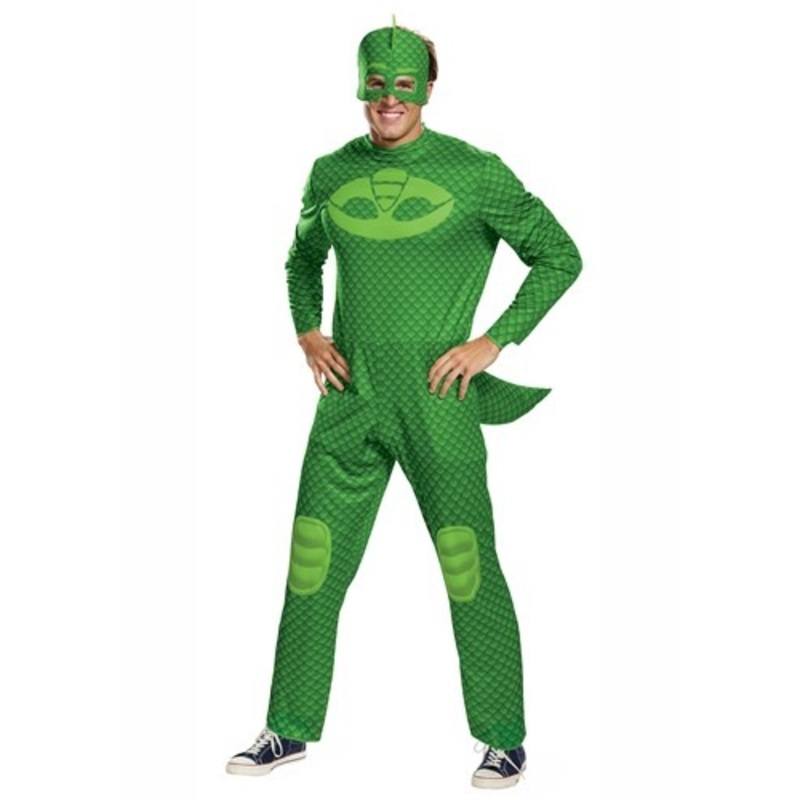 PJ Masks Classic Gekko Adult Costume Medium