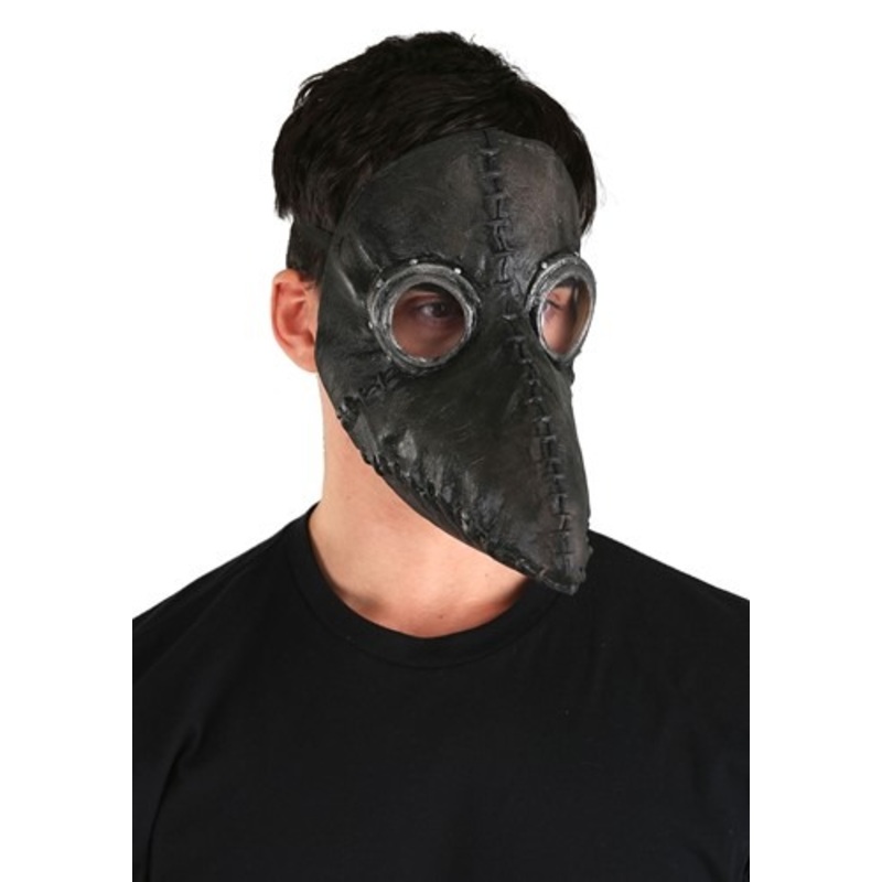 Plague Doctor Black Mask Standard