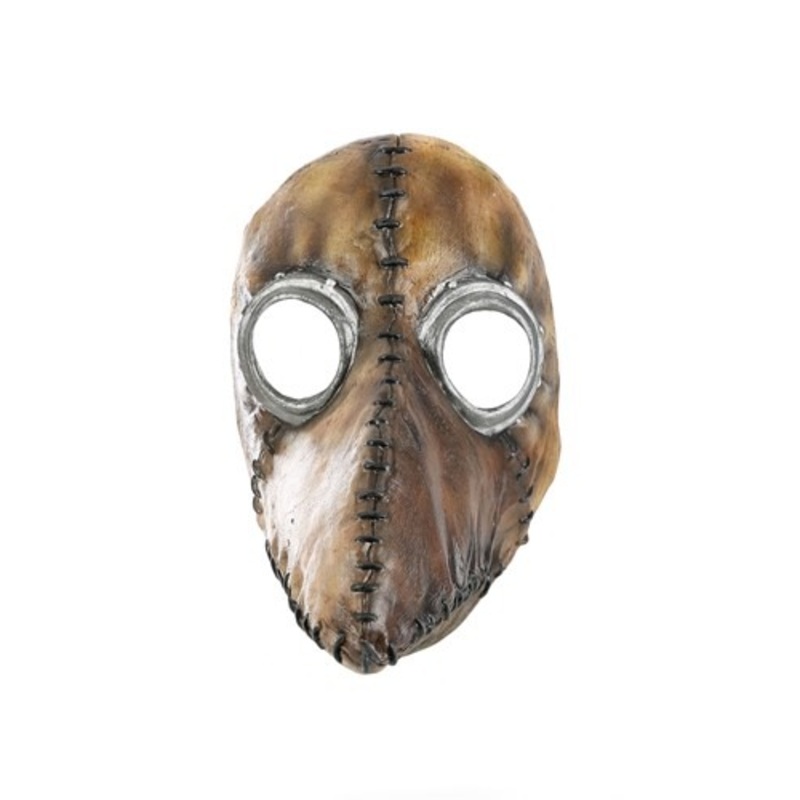 Plague Doctor Brown Mask for Adults Standard