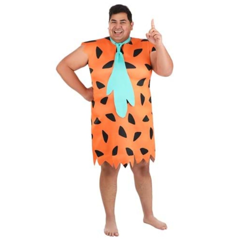 Plus Size Men's The Flintstones Fred Flintstone Costume 2X