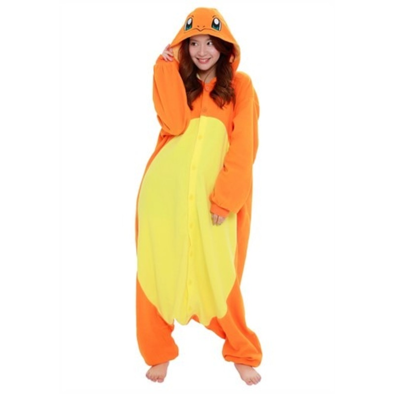 Pokemon Adult Charmander Kigurumi Standard