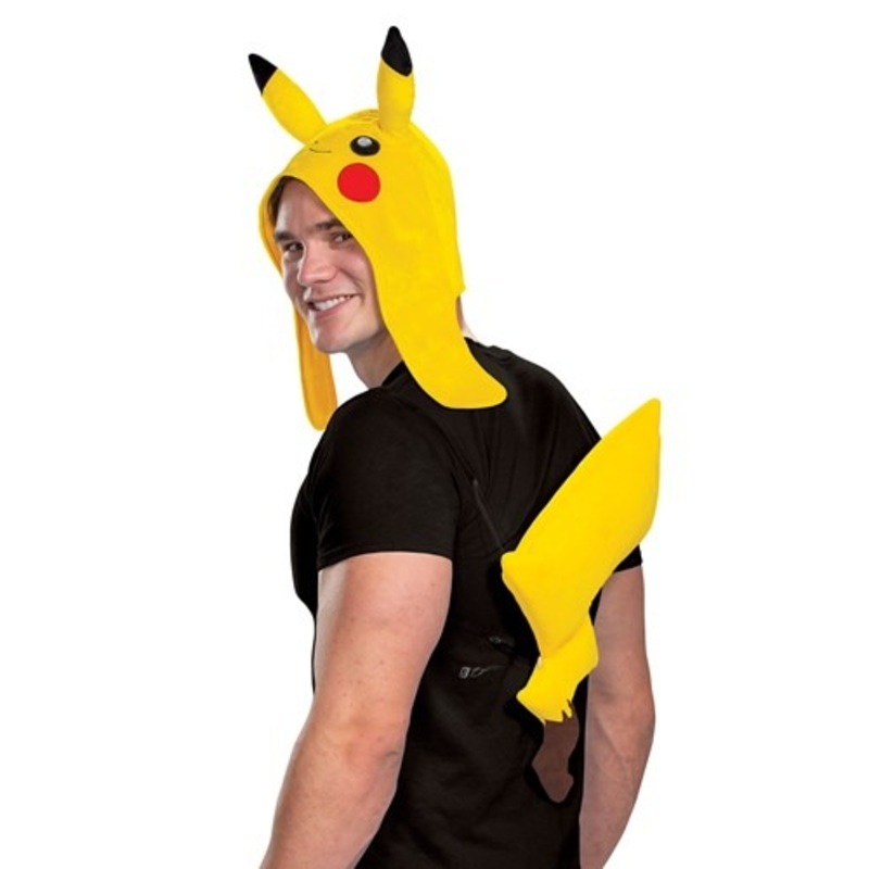 Pokemon Adult Pikachu Accessory Kit Standard
