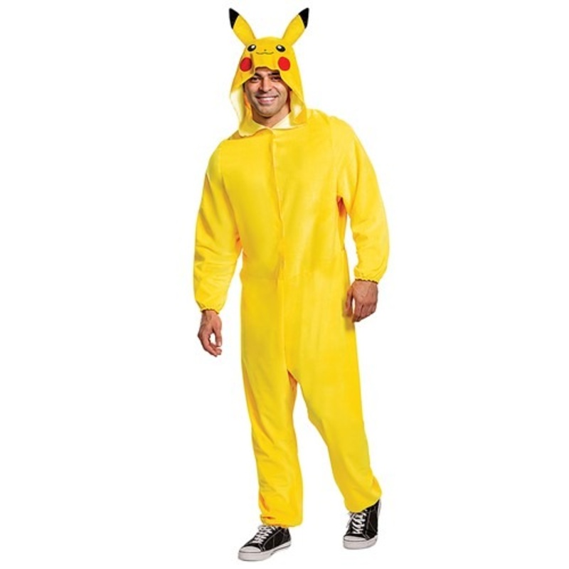 Pokemon Adult Pikachu Classic Costume Small/Medium