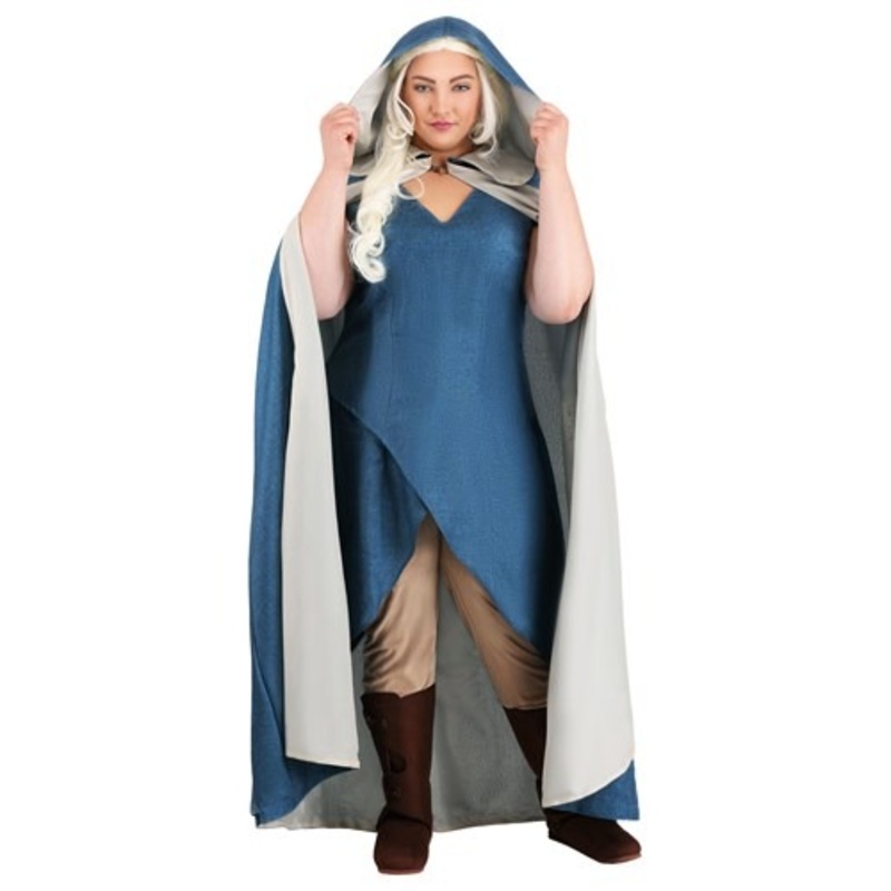 Women's Plus Size Dragon Queen Costume 1X