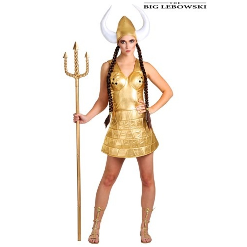 Women's Plus Size Maude Viking The Big Lebowski Costume 2X