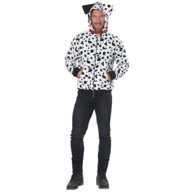 Men's Dalmatian Hoodie Costume Small/Medium