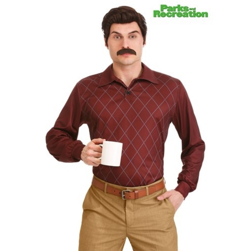 Parks and Recreation Ron Swanson Costume Medium