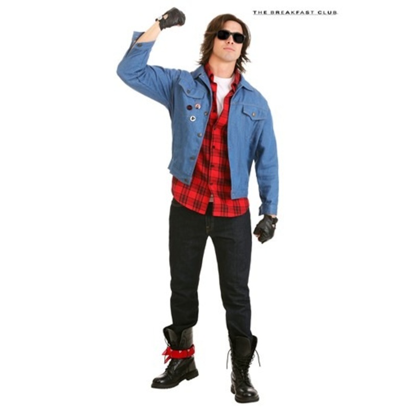 The Breakfast Club John Bender Men's Costume Small