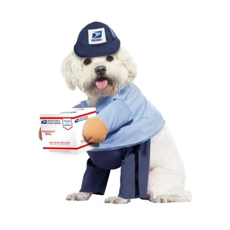 USPS Mail Carrier Costume for Pets X-Small