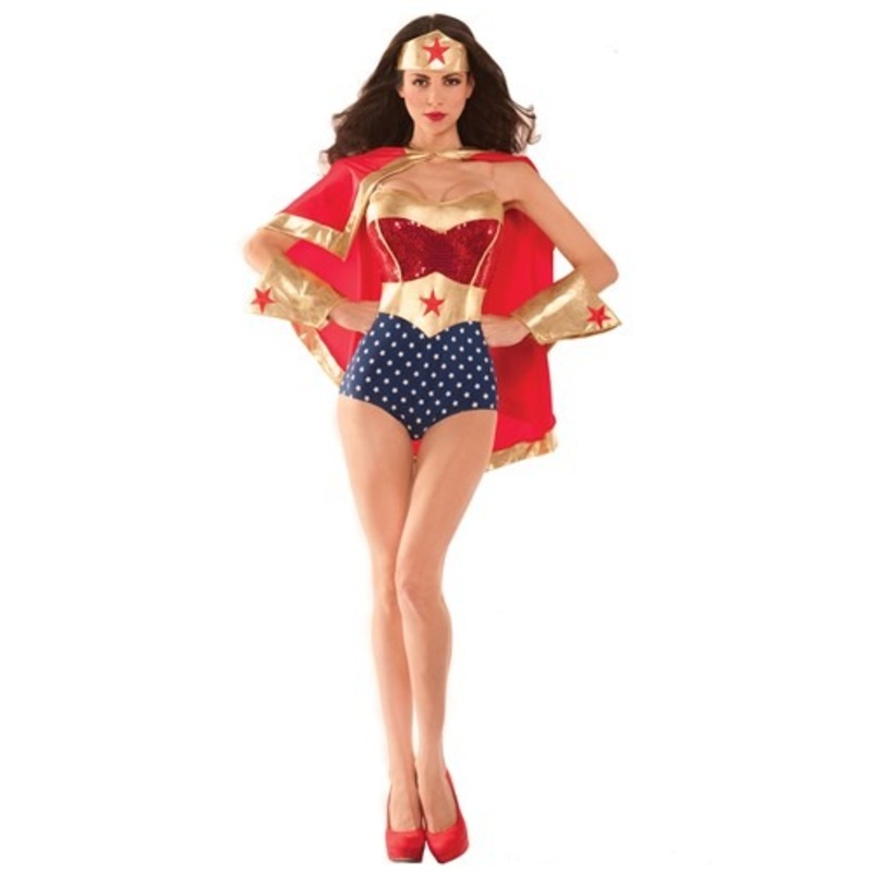 Women's Wonderful Babe Costume Small